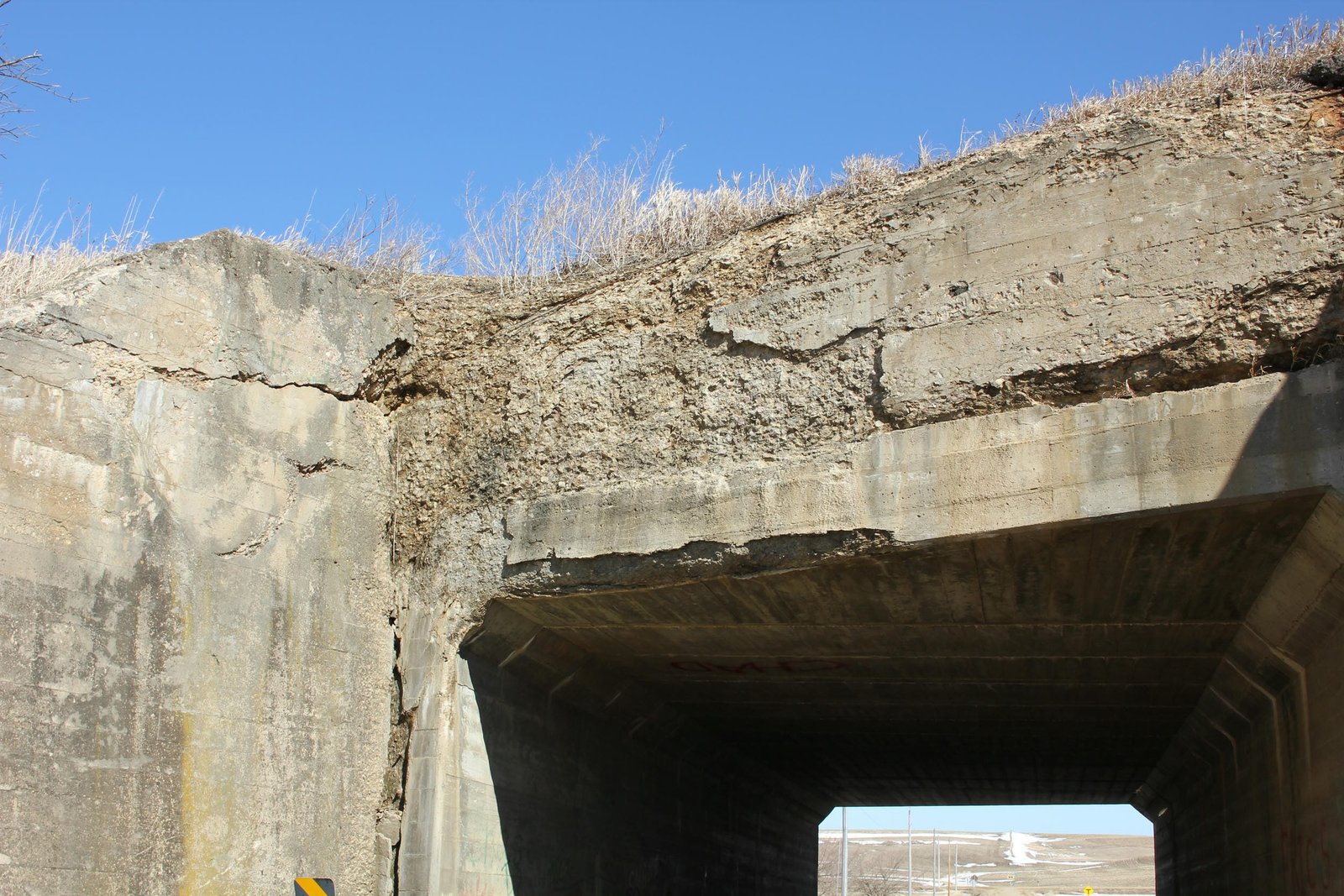 Severe spalling
